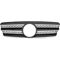 MERCEDES E-Class W211 02-06 Ribbad Svart/Krom Sportgrill CL-Look DIEDERICHS